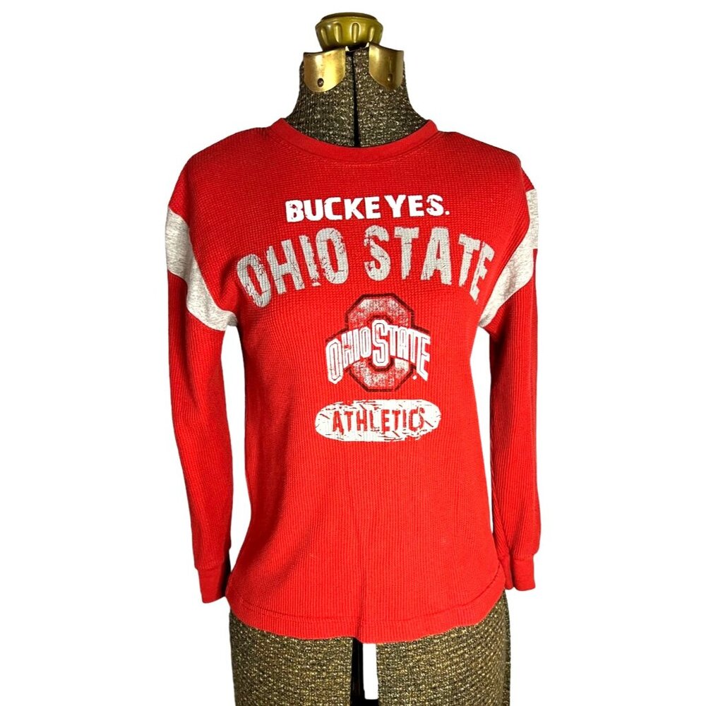Ohio State Buckeyes NCAA Athletics Red Sweatshirt By Outerstuff Size M